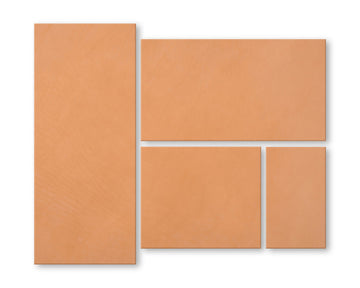 Golden tooling strap panels