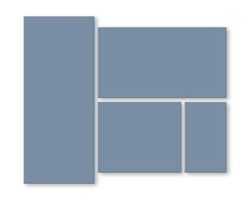 Larimar pigmented strap collage