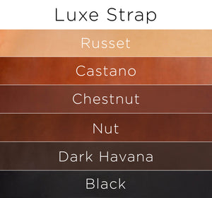Color options for Luxe Strap