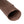 Load image into Gallery viewer, Close up of rolled ChahinLeather Penetrated Brown Skirting
