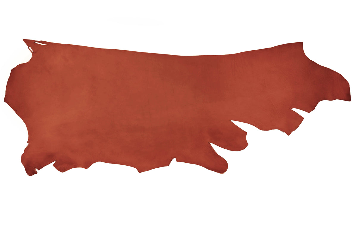 Side of ChahinLeather Red Brown Harness