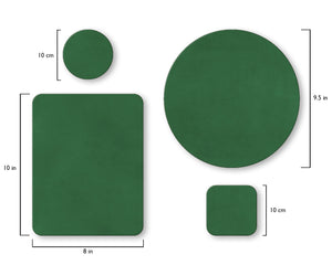 Rockwood green bridle mousepads and coasters