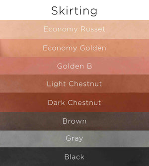 Color options for Skirting Leather