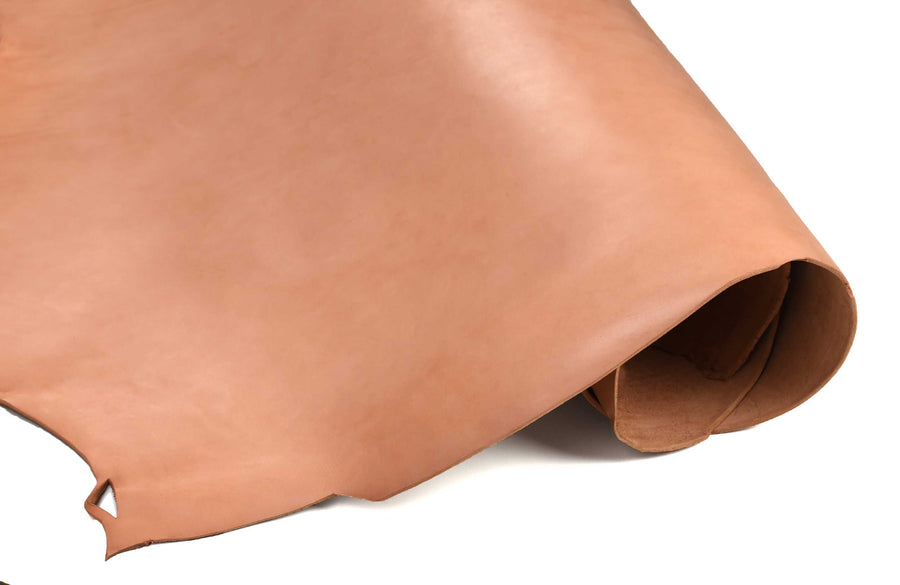 Rolled side of ChahinLeather Economy Golden Skirting