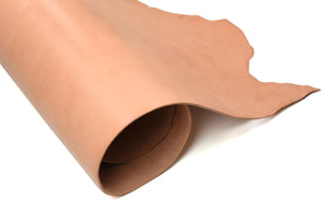 Rolled side of ChahinLeather Golden B Skirting